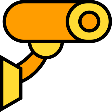 Güvenlik kamera simge tasarlamak