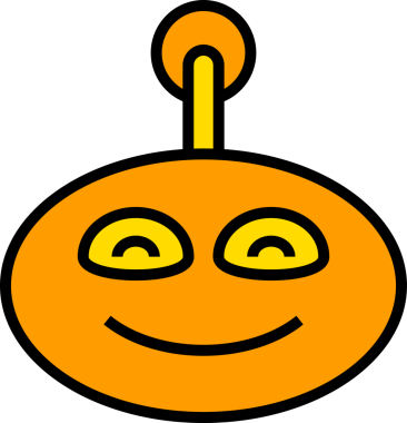 Çizgi Robot Baş Simgesi