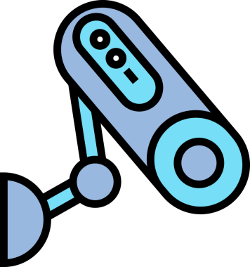 Güvenlik kamera simge tasarlamak