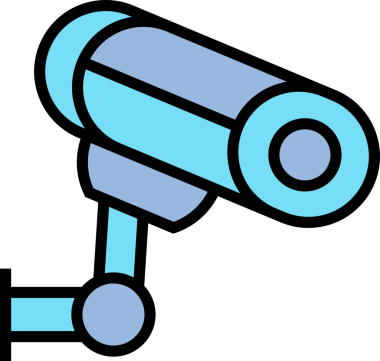 Güvenlik kamera simge tasarlamak