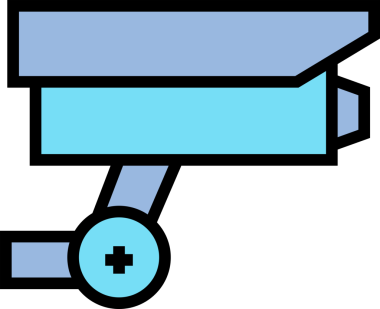 Güvenlik kamera simge tasarlamak