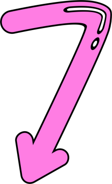 Doodle Arrow Sembol Çizimi