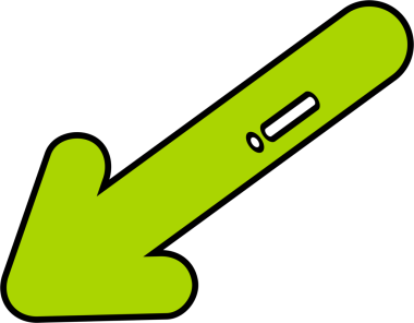 Doodle Arrow Sembol Çizimi