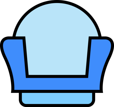 Kanepe Simgesi İllüstrasyon Clipart