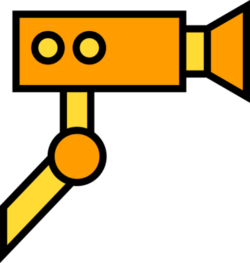 Video CCTV Kamera Simgesi