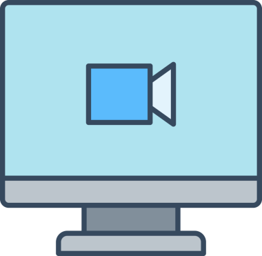 Masaüstü Bilgisayarı ve Kamera Simgesi