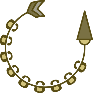 Dekoratif Ok Sembol İllüstrasyonu