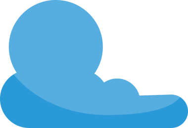 Mavi Bulutlu Resim Clipart