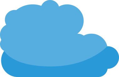 Mavi Bulutlu Resim Clipart