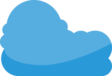 Mavi Bulutlu Resim Clipart