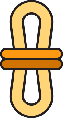 İp Simgesi İllüstrasyon Clipart