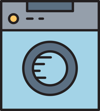 Çamaşır Makinesi Simgesi Clipart