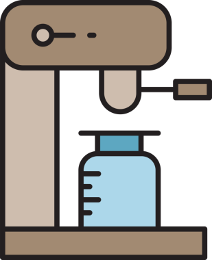 Kahve Makinesi Simgesi Clipart