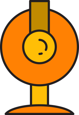 Web Kamera Simgesi Clipart