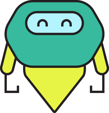 Şirin Robot Avatar Clipart