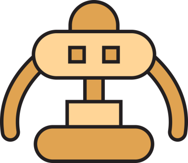 Şirin Robot Avatar Clipart