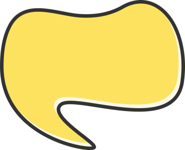 Sarı Komedi Konuşma Baloncuğu