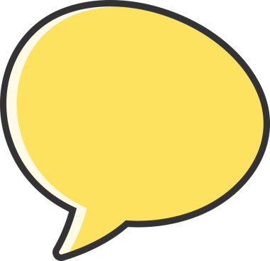 Sarı Komedi Konuşma Baloncuğu