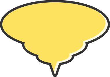 Sarı Komedi Konuşma Baloncuğu