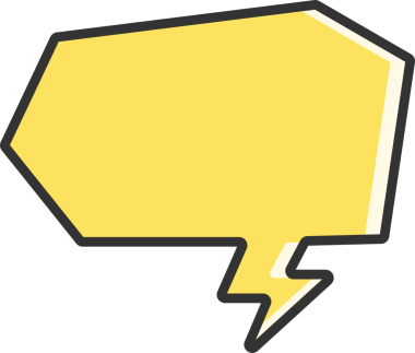 Sarı Komedi Konuşma Baloncuğu