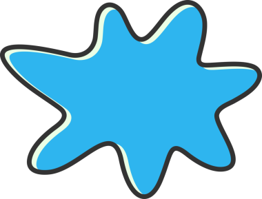 Mavi Konuşma Baloncuğu İllüstrasyonu