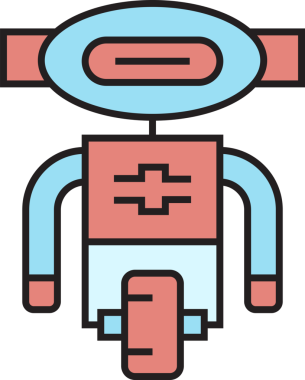 Çizgi film Robotu Avatar Clipart