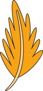 Sonbahar Yaprak İllüstrasyonu Clipart