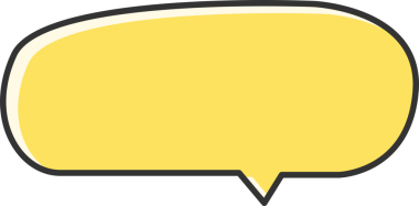 Sarı Komedi Konuşma Baloncuğu