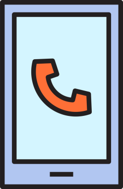 Akıllı telefon ve Telefon Simgesi