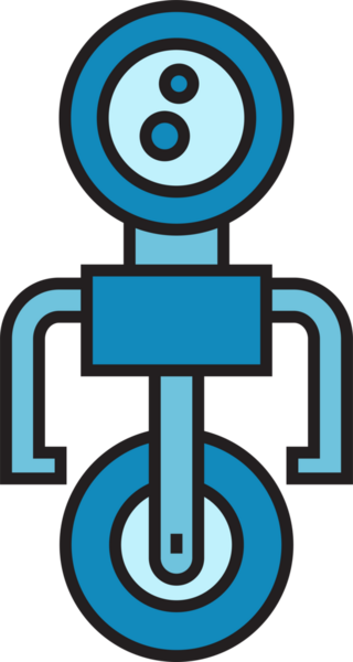 Robot Simgesi İllüstrasyonu Clipart