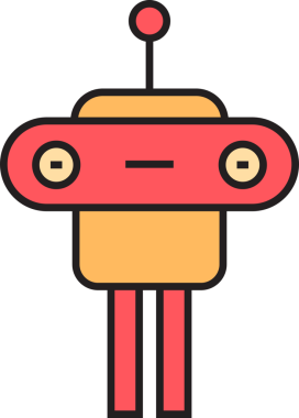 Robot Karakteri Avatar Clipart