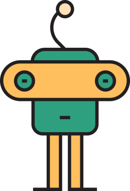 Robot Karakteri Avatar Clipart