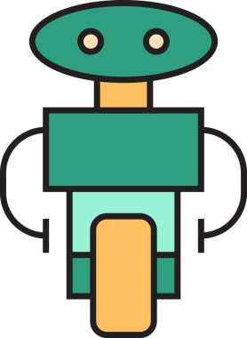 Robot Karakteri Avatar Clipart
