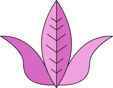 Tropikal Yaprak İllüstrasyonu Clipart