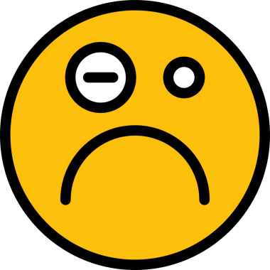 Comic Face Emoji Clipart