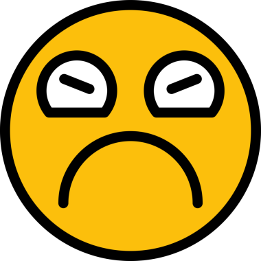 Huysuz Surat Emoji Clipart