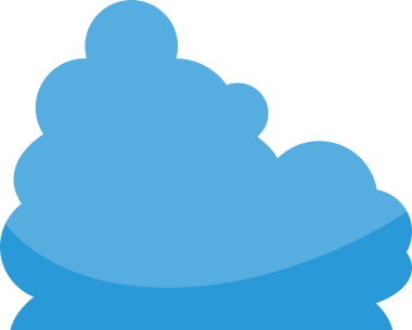Mavi Bulutlu Resim Clipart