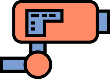 CCTV güvenlik kamerası simgesi