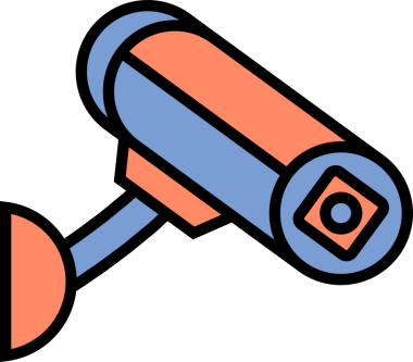 CCTV güvenlik kamerası simgesi