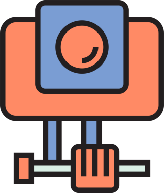 Eylem Kamerası Simgesi Clipart