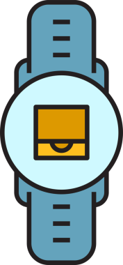 Smartwatch ve Arşiv Simgesi