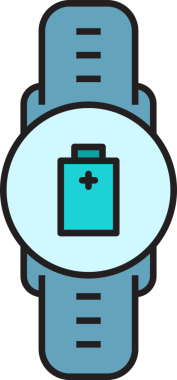 Smartwatch ve Battery Simgesi