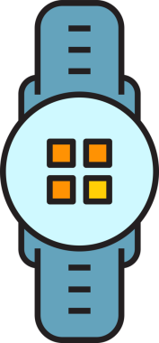 Smartwatch ve Menü Simgesi