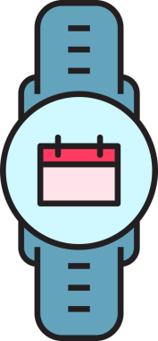 Smartwatch ve Takvim Simgesi