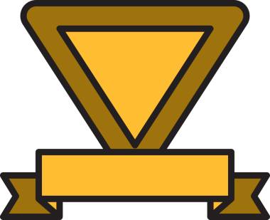 Sertifika Kurdele Pankartı Clipart