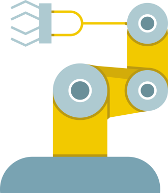 Endüstriyel Robot Kol Simgesi