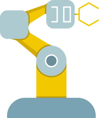 Endüstriyel Robot Kol Simgesi