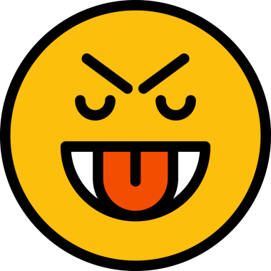 Küstah Yüz Emoji İllüstrasyonu