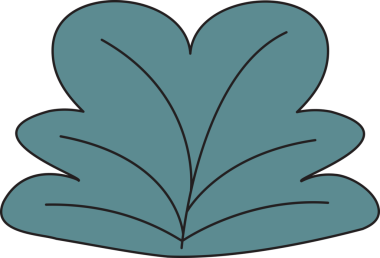 Tropikal Yaprak İllüstrasyonu Clipart