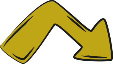 Doodle Arrow Sembol Çizimi